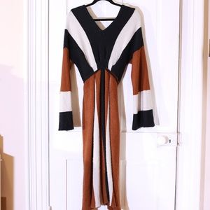 kimono sweater dress